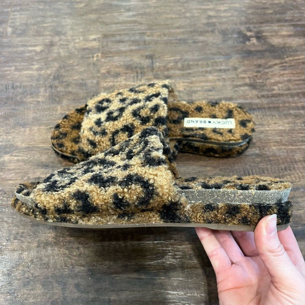 Lucky Brand Gadini cheetah sandals